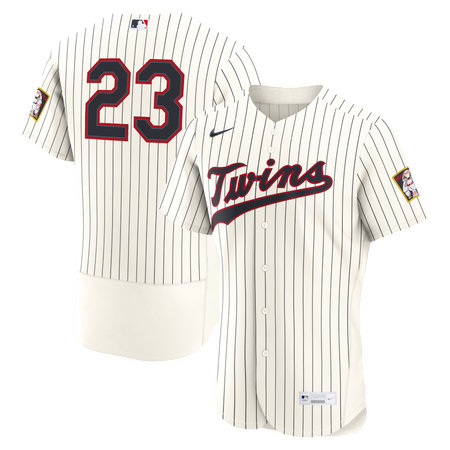 Youth Minnesota Twins #23 Royce Lewis Nike Cream 2026 Field of Dreams Authentic Jersey
