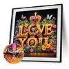 Love - Crystal Rhinestone Diamond Painting
