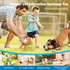 Zoo Ball | 2-in-1 Plush and Squeaky Tennis Ball for Dog | No Stuffing Tough Interactive Fetch Dog Toys for Small Medium Large Dogs