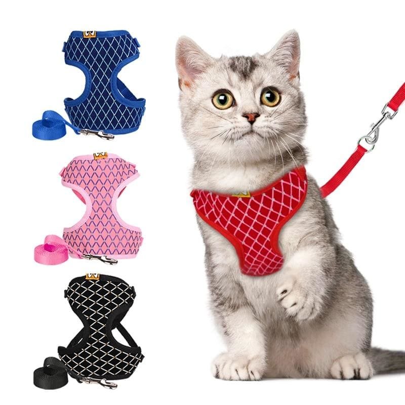 FeliLove™ Deluxe - The Soft & Breathable Cat Harness and Leash