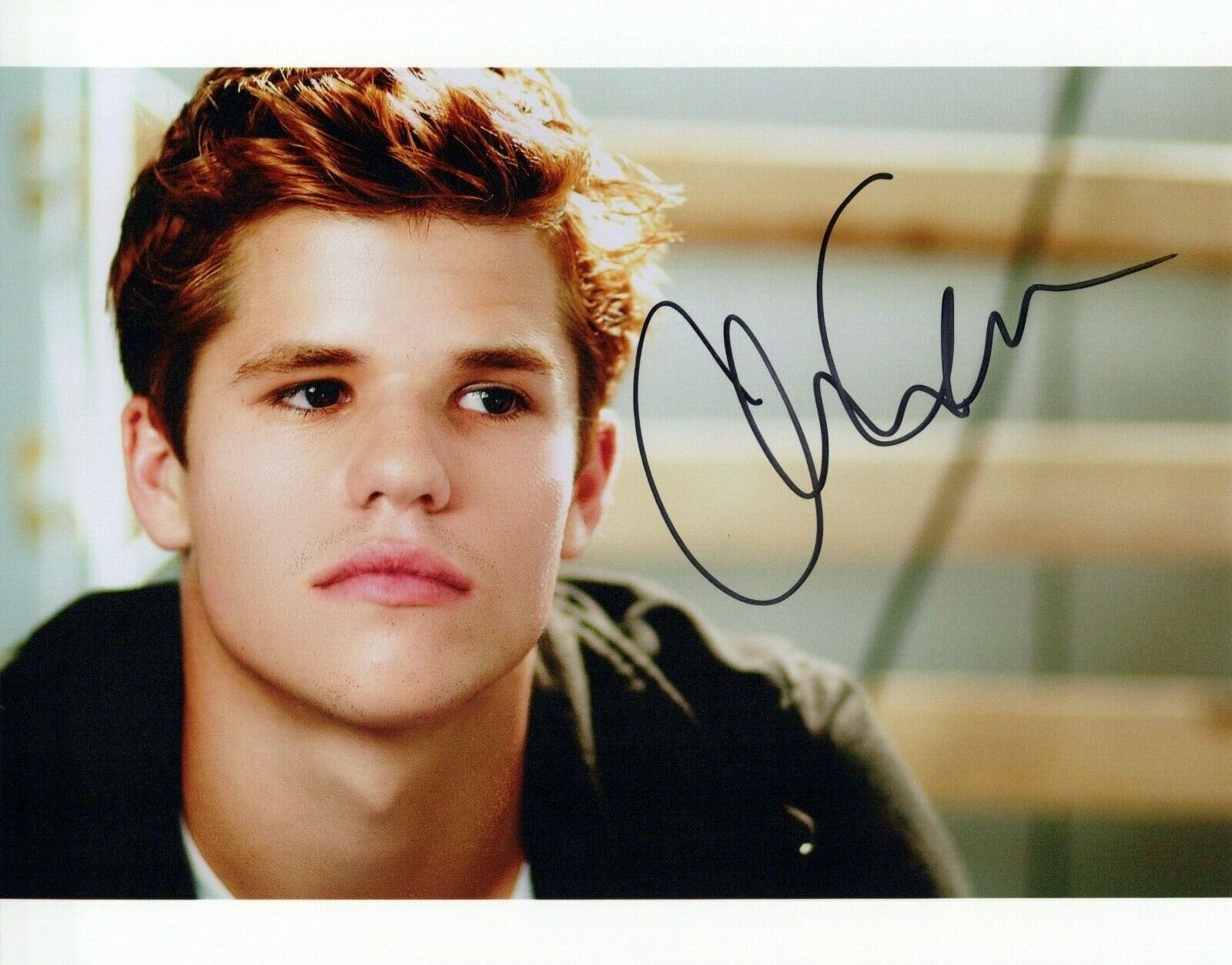 Charlie Carver head shot autographed Photo Poster painting signed 8x10 #2