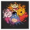 Silhouette Winnie The Pooh-11CT Stamped Cross Stitch 40*40cm