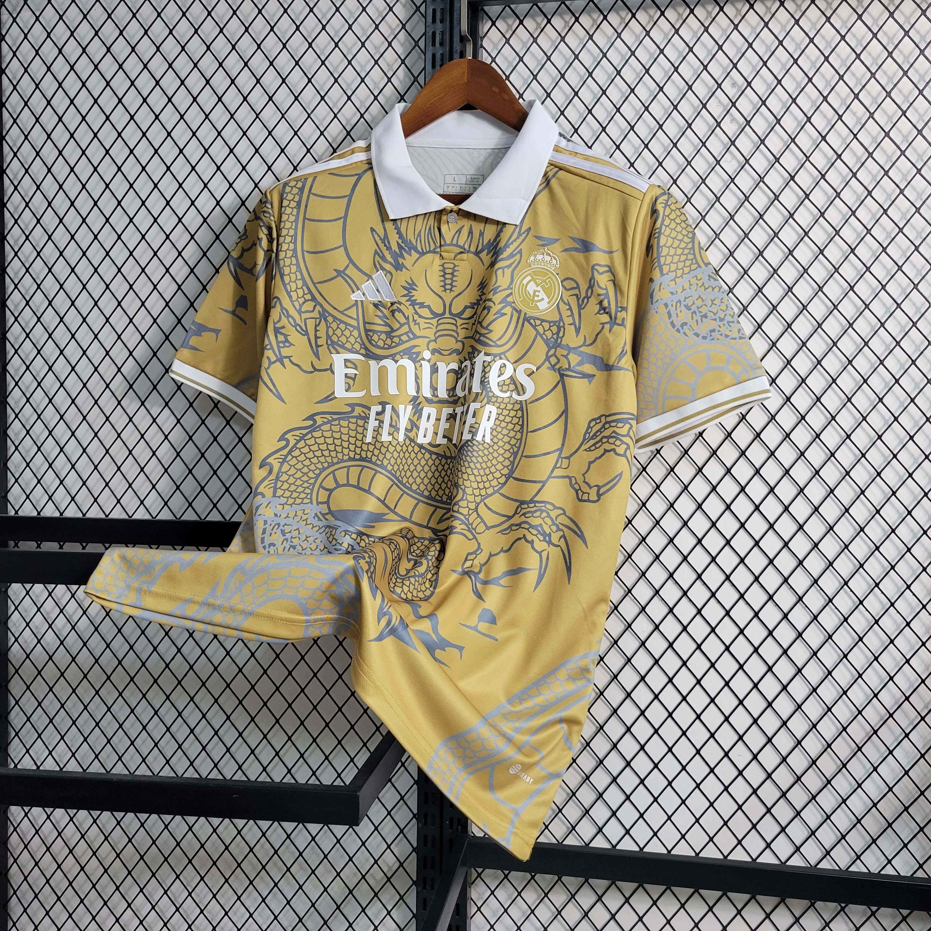 2023/2024 Real Madrid Chinese Dragon Black Football Shirt