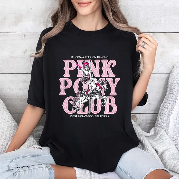 Chappell Roan T-Shirt, Comfort Colors Shirt, Pink Pony Club Shirt, Chappell Roan Merch, Fan Tee, Merch Gift