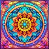 Mandala - 11CT Stamped Cross Stitch - 40*40cm