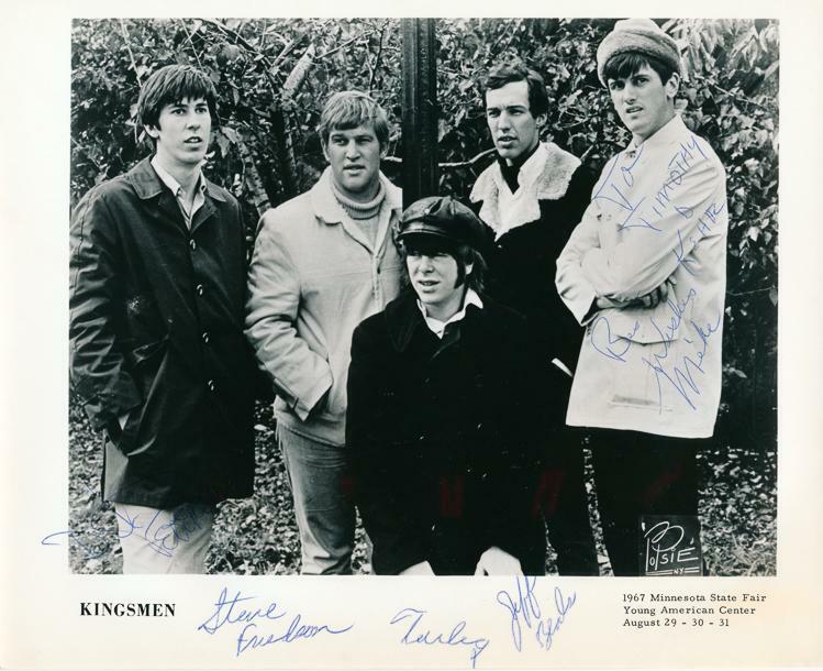 THE KINGSMEN Signed Photo Poster paintinggraph - Pop Group / Musicians / Singers - preprint