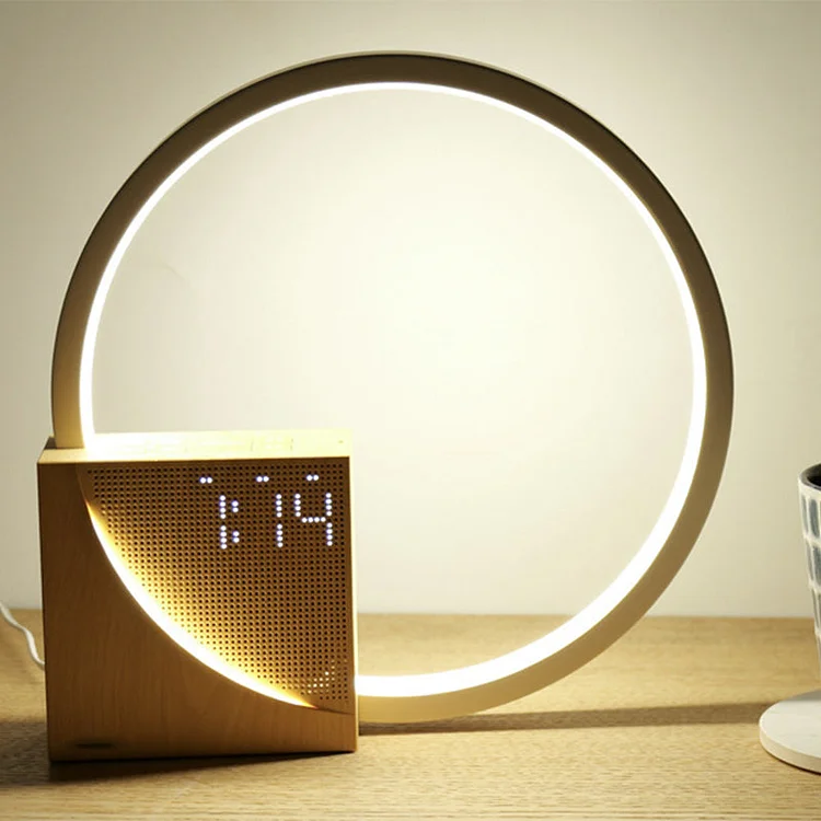 Touch Control Bedside Alarm Clock Light