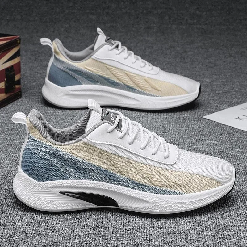 Men's summer fly-knit lightweight casual breathable sneakers(Free Shipping)