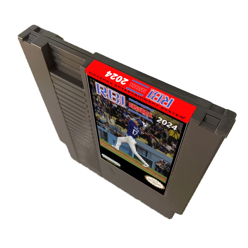 R.B.I. Baseball 2024 NES For Nintendo Entertainment System Console - 8 Bit Game Cartridge