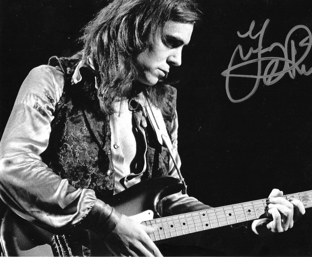 * TERRY REID * signed 8x10 Photo Poster painting * ROGUE WAVES * LED ZEPPELIN * PROOF * 10