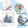 5D DIY Partial Special Shaped Drill Diamond Painting Kit Xmas Bird Decor With Frame Kit 18x18cm