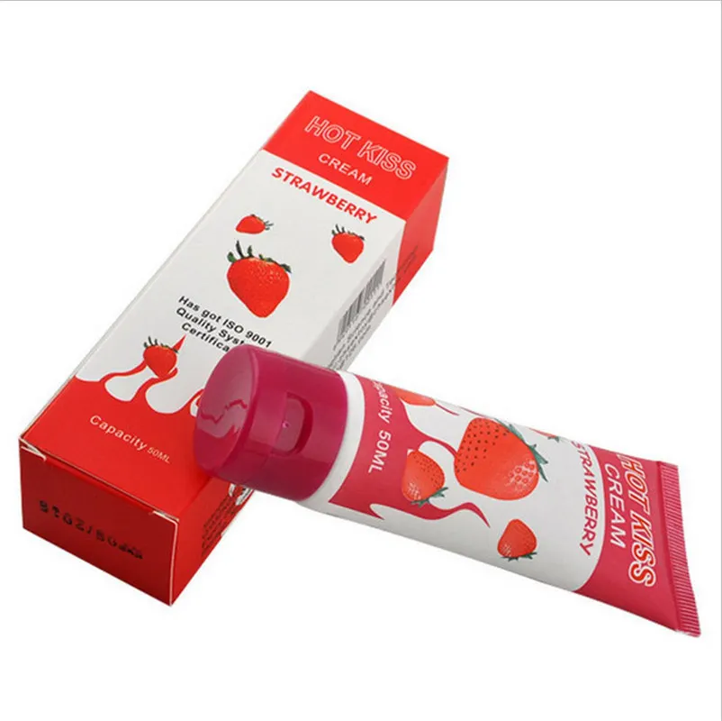 Edible Strawberry Flavoured Lubricant Oil Water-based Sexual Stimulation  Liquid
