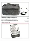 USB Heating Lunch Box Bag Electric Food Heater Large Capacity for Camping Picnic