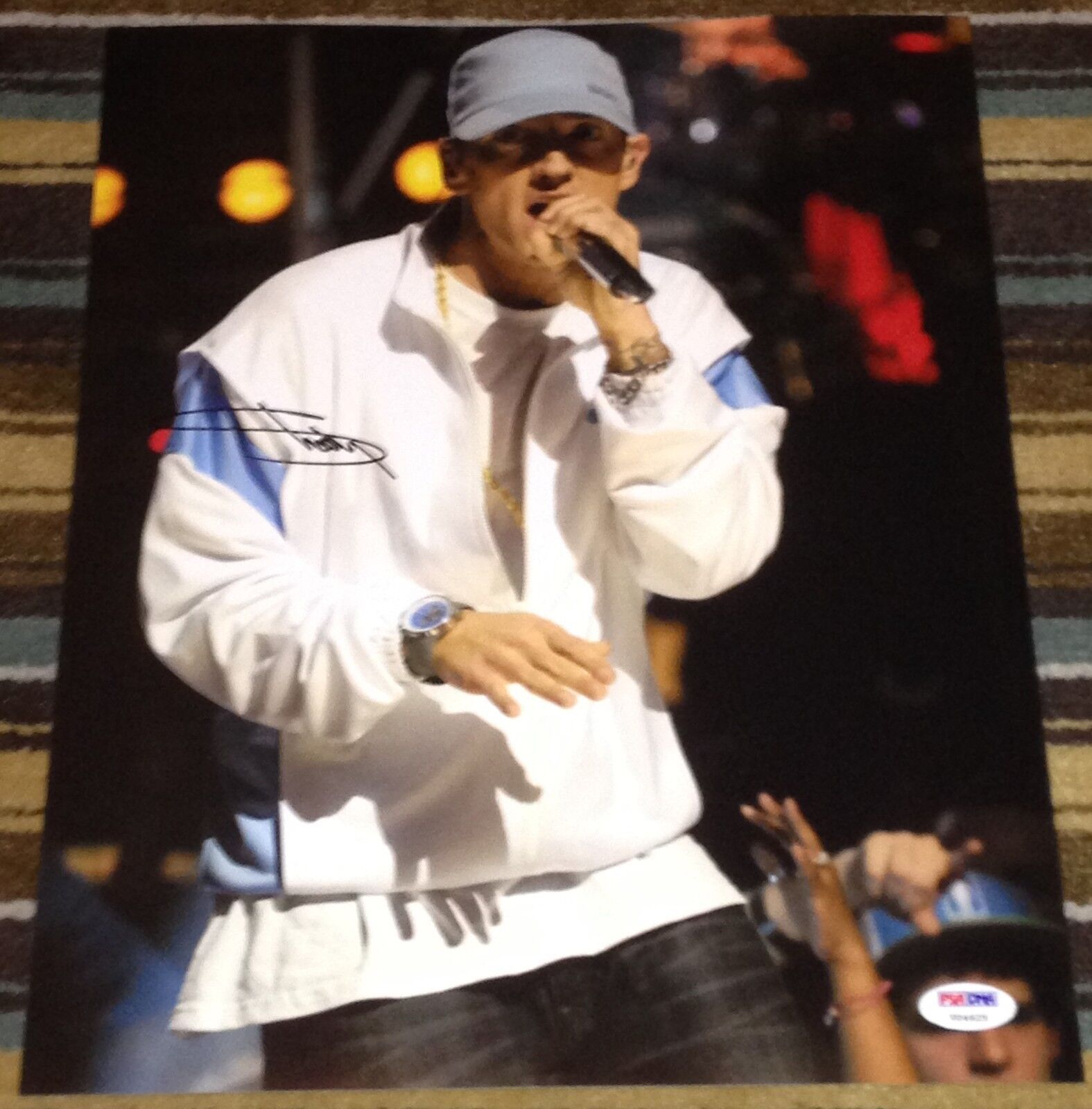 EMINEM SIGNED AUTOGRAPH NEW EXTREMELY RARE RAP LEGEND 11X14 Photo Poster painting PSA/DNA V04625