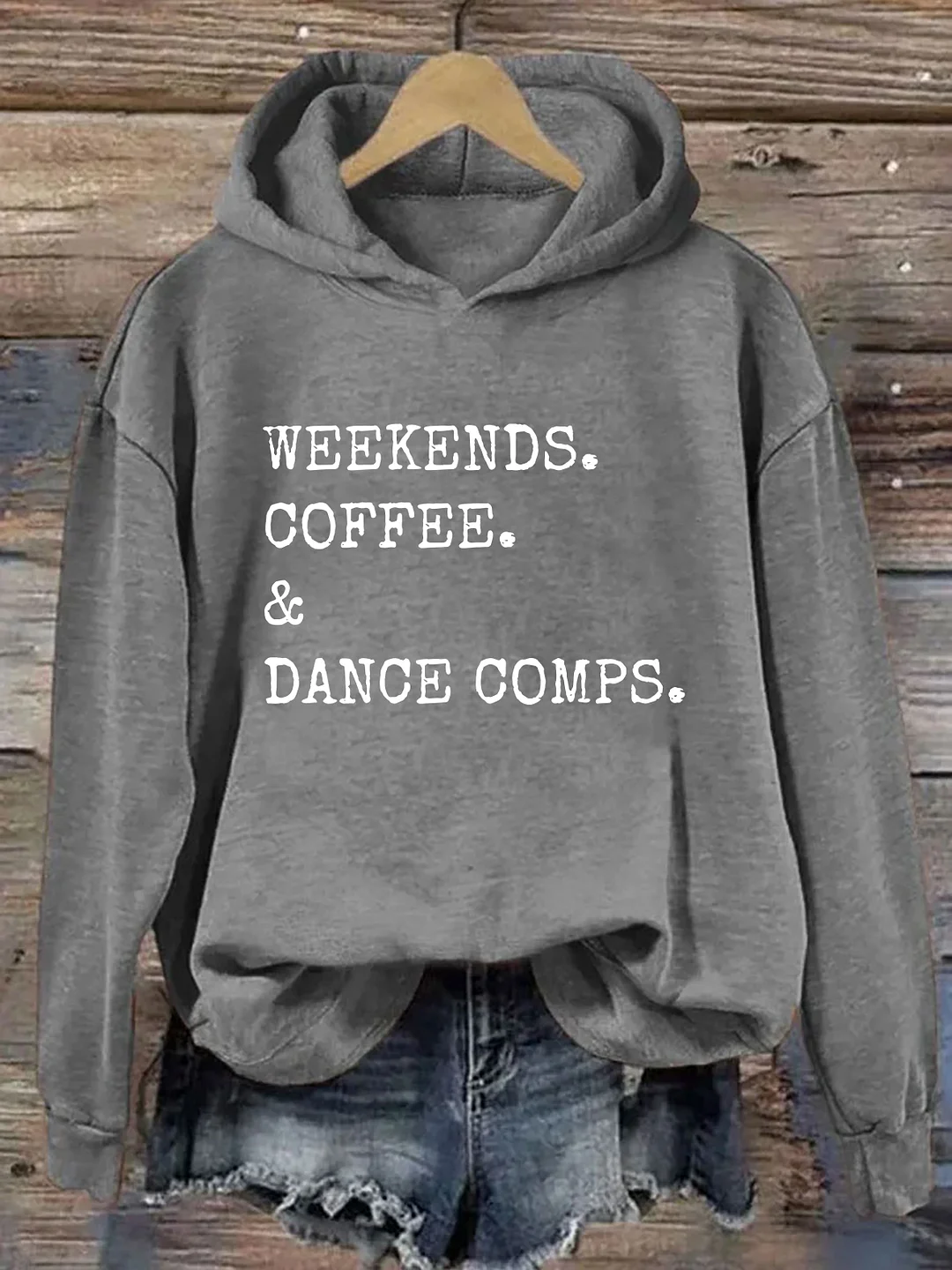 Weekends Coffee And Dance Comps Hoodie