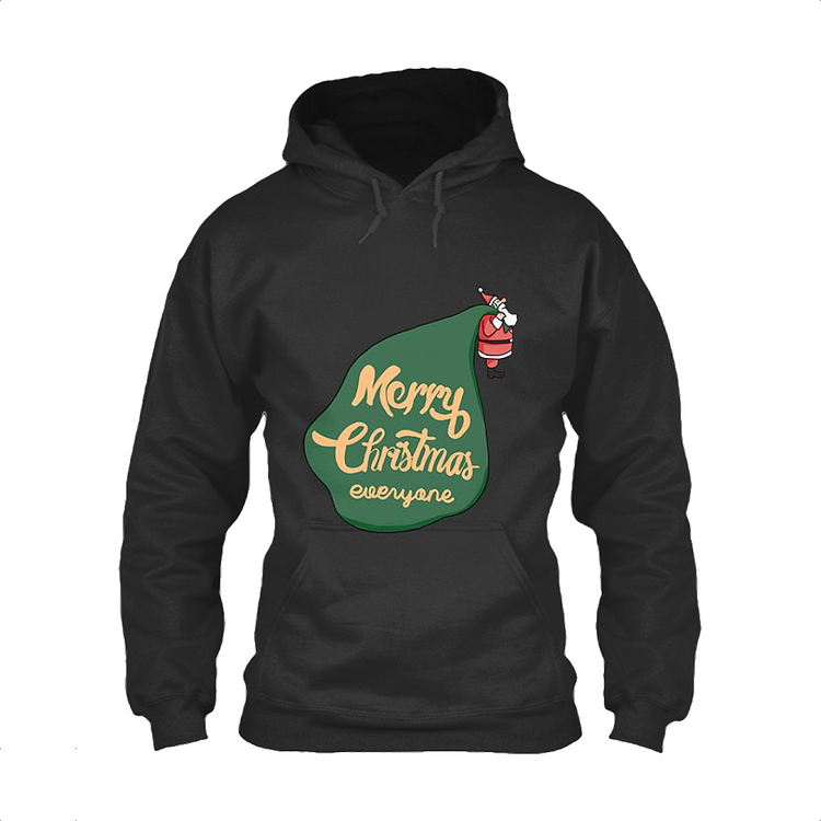 Santa With Too Many Presents, Christmas Classic Hoodie