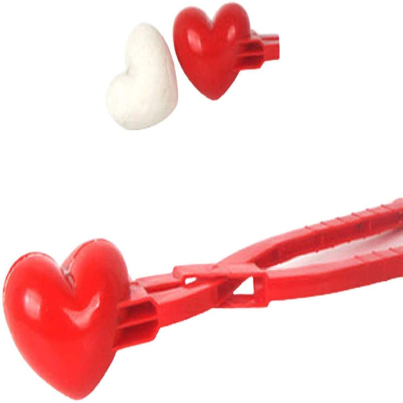 

Heart Shaped Snow Ball Maker Winter Outdoor Sports Toys, 501 Original