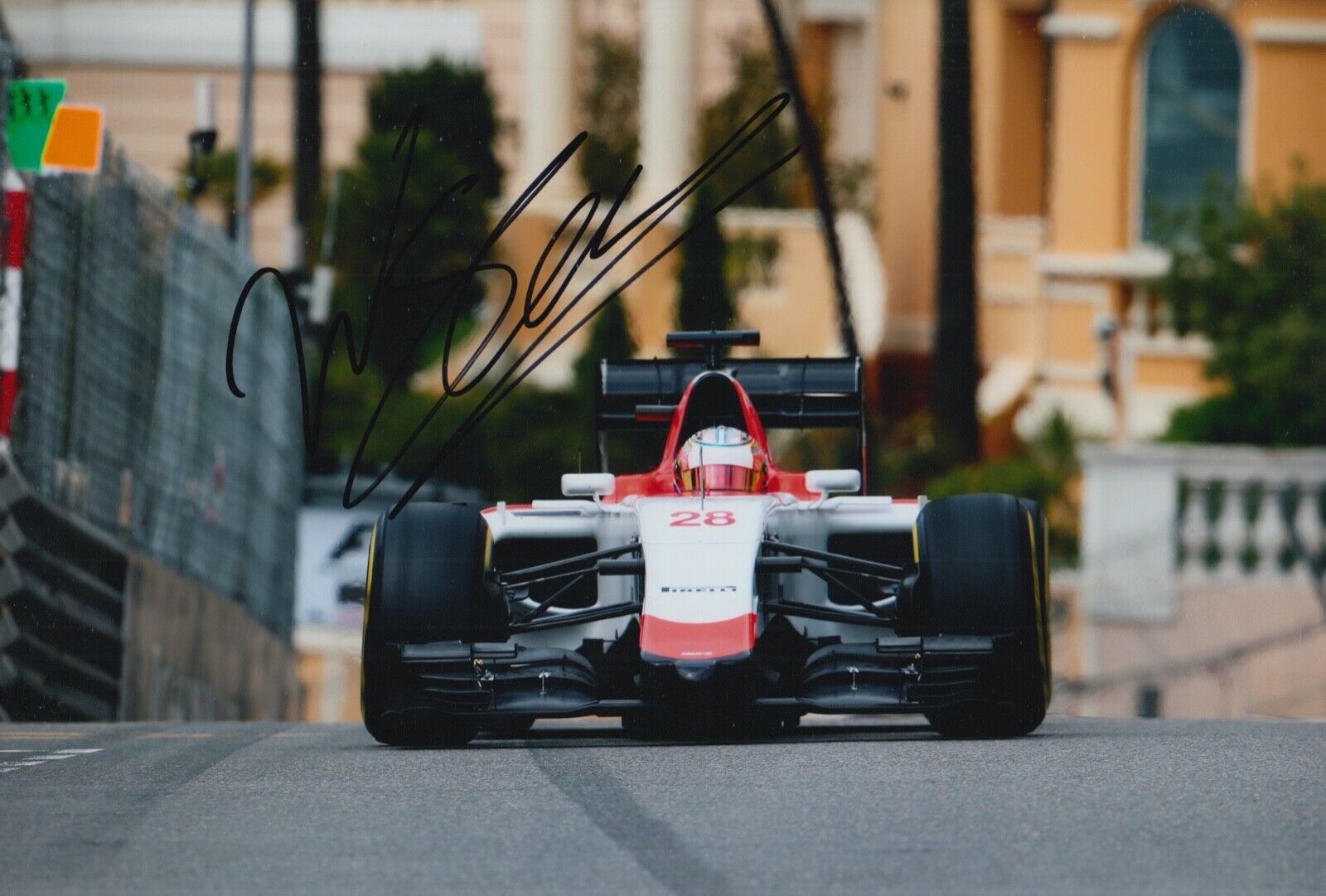 Will Stevens Hand Signed 12x8 Photo Poster painting F1 Autograph Manor Marussia