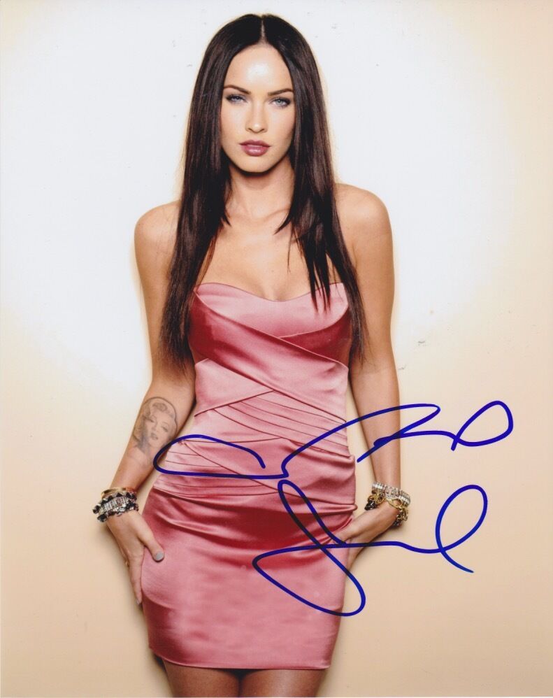 Megan Fox sexy signed 8x10 Photo Poster painting