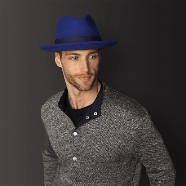 7 Colors-Brixon Fedora &ndash; Cordovan [Fast shipping and box packing]