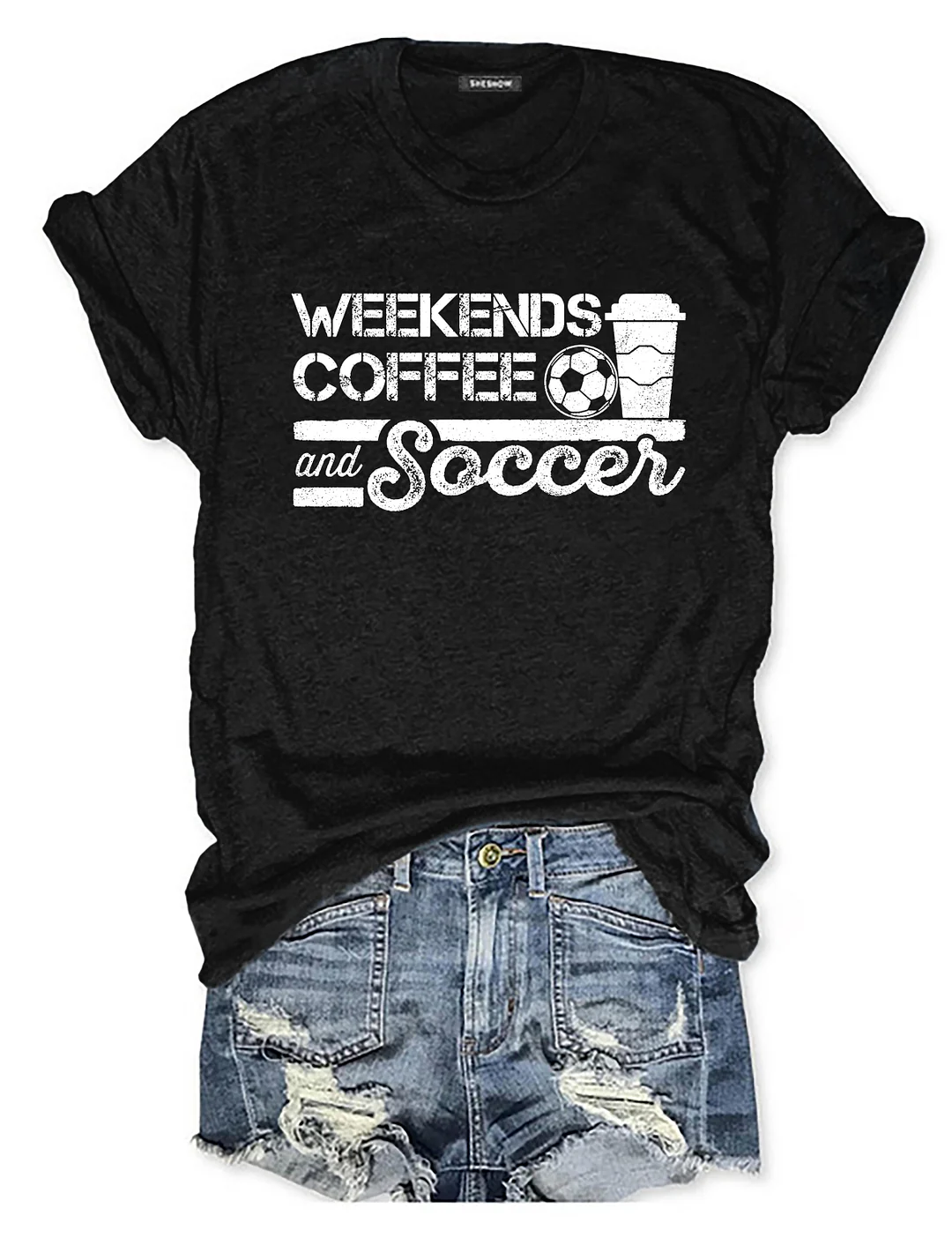 Weekends Coffee And Soccer T-Shirt