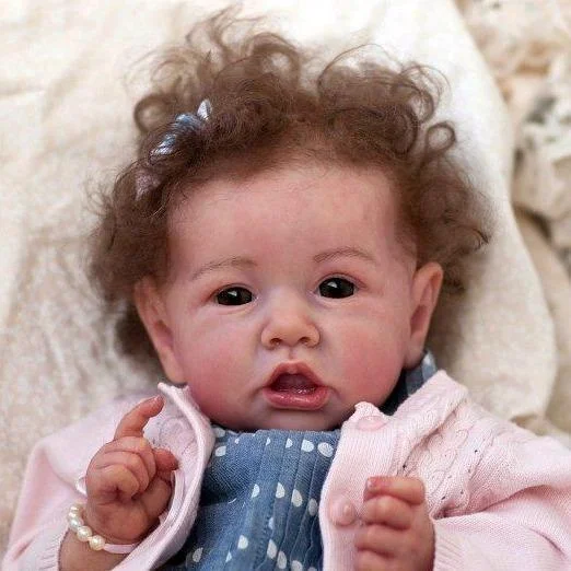 Reborn 20" Truly Real Toddler Silicone Baby Doll Girl Lifelike Newborn Baby Abbey with Clothes 2024 -Creativegiftss® - [product_tag] RSAJ-Creativegiftss®