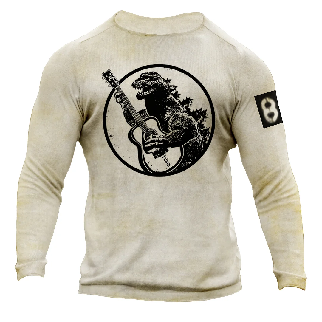 Godzilla Playing Guitar Shirt / [viawink] /