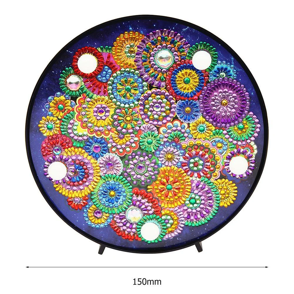 DIY LED - Diamond Painting - Night Light Table Decor