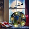 Diamond Painting Christmas Tree House Light Home Decor