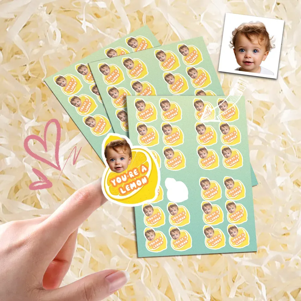 Custom Lemon Sticker Custom Sticker You'Re A Lemon Sticker