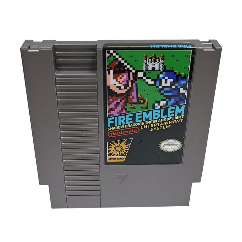 Fire Emblem: Shadow Dragon and the Blade of Light -For Nintendo NES - 8 Bit Game Cartridge