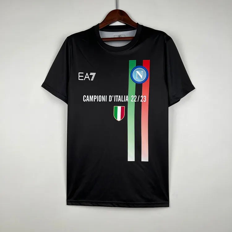 Napoli 22-23 | Black | Champion Edition Football Jersey