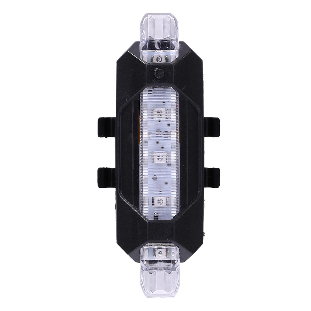

USB Rechargeable Bike Tail Rear Safety Warning Light Portable Super Bright, 501 Original