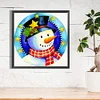 Xmas Snowman - Square AB Drills Diamond Painting(35*35cm)