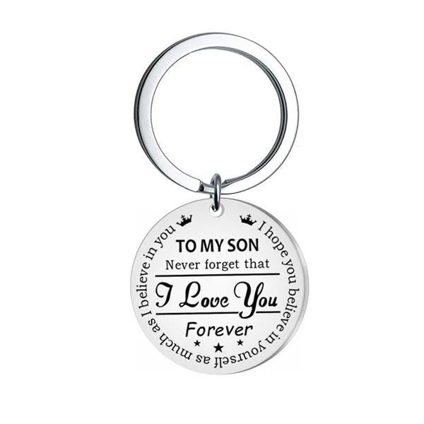 For Son - Hope You Believe in Yourself Keychain