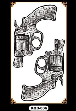 1pcs Watercolor cool henna rose flowers Temporary Body Tattoo Beautiful Shoulder thigh Back Body decor lace owl women body paint