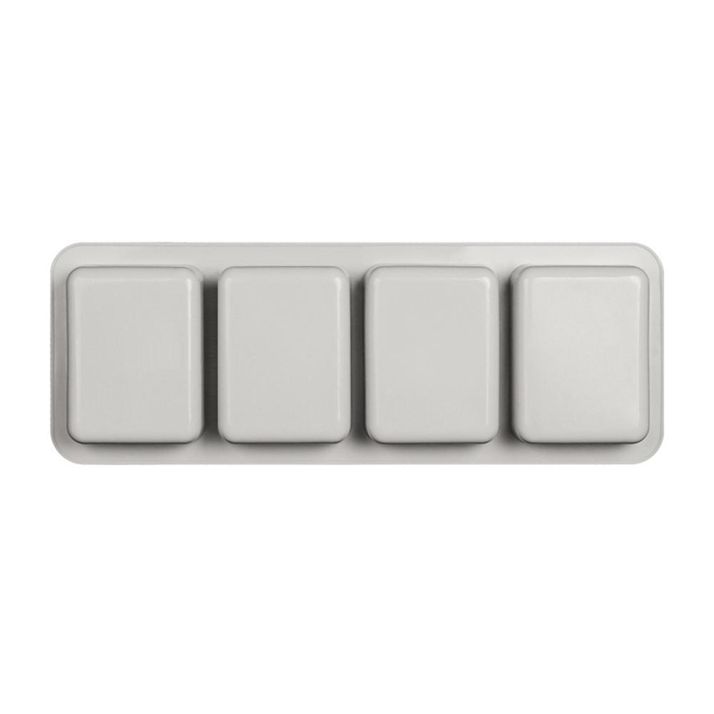 

4-grids (Rectangle) Silicone Mold - Baking, 501 Original