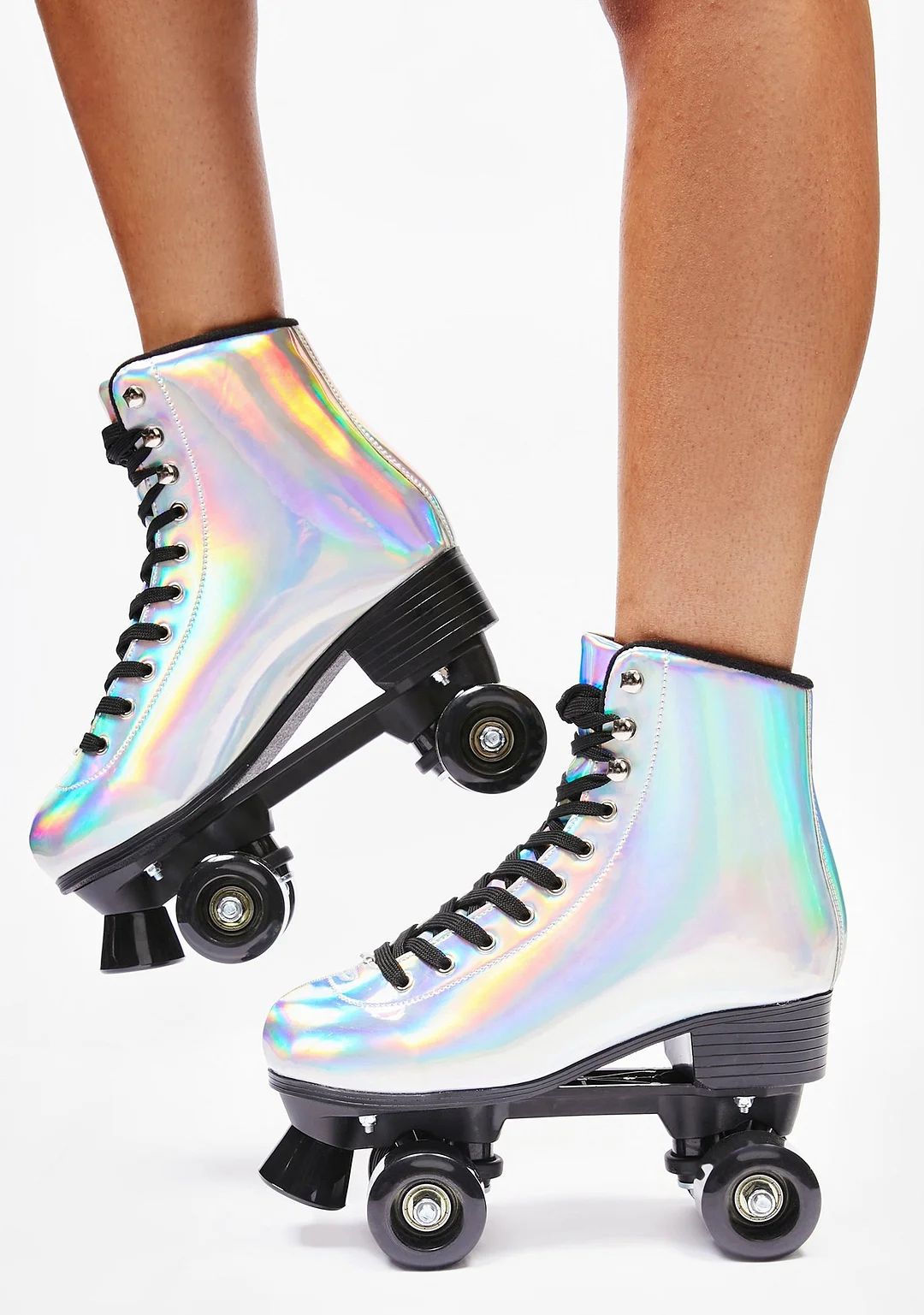 Starlight Rink Holographic Roller Skates