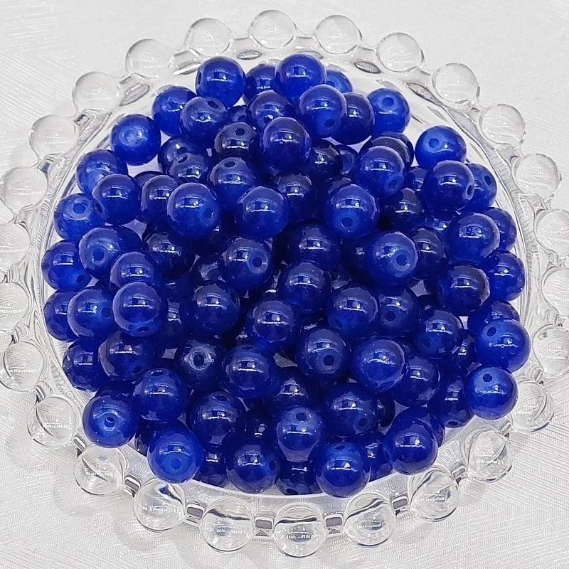 50 PCS/Package Diameter 4mm Diameter 6 Mm Glass Round Beads