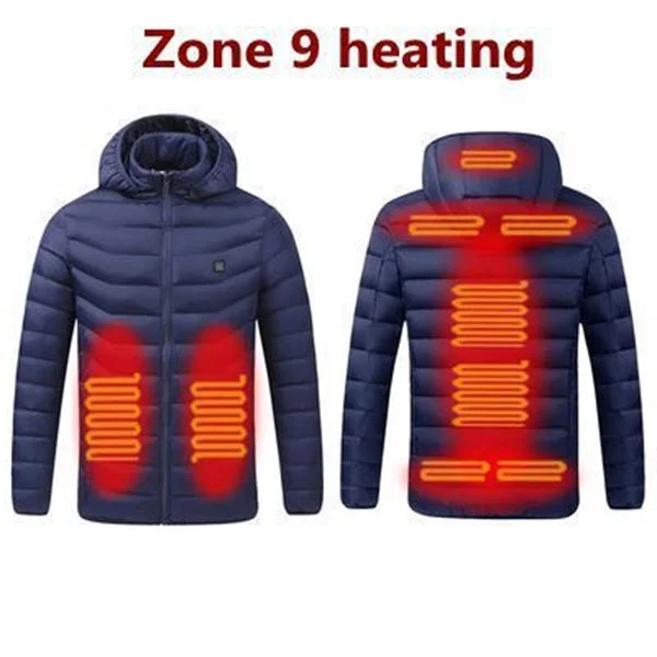 2022 Updated Version Two-touch LED Controller Heated Vest and Jacket For Men & Women
