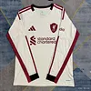 2025/2026 Long Sleeve Liverpool Away Football Shirt 1:1 Thai Quality