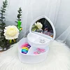DIY Diamond Painting Heart-Shaped Jewelry Box Decorative Storage Case Home Decor