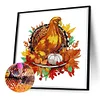 Diamond Painting-DIY Crystal Rhinestone Pumpkin Turkey