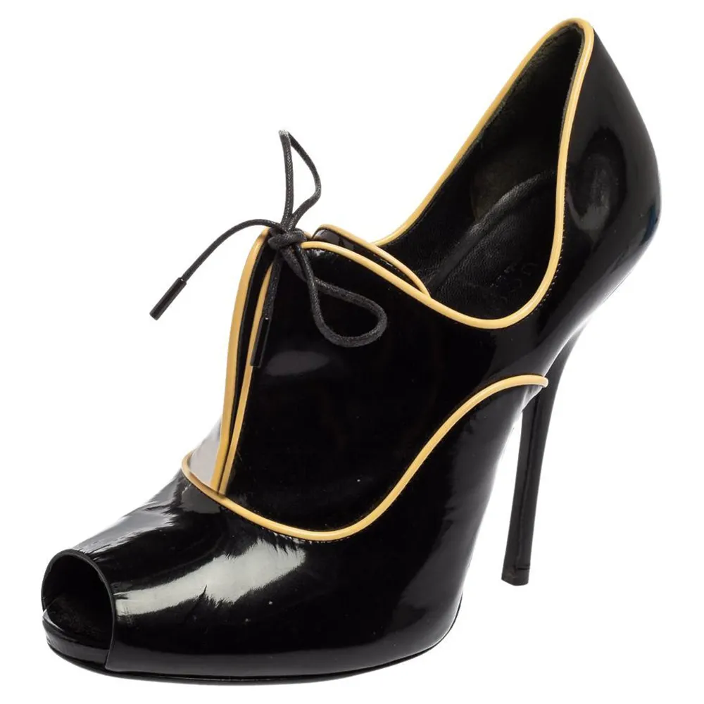 Leather Ankle Boots with Stiletto