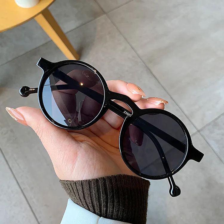 Unisex Round Frame Sunglasses