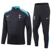 24/25 Tottenham Hotspur Black Training Jacket Set