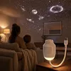 USB Starry Sky Projector Adjustable Focus Galaxy Night Light