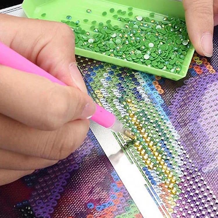 Diamond Painting Clutch DIY Special Shaped Drill PU Leather