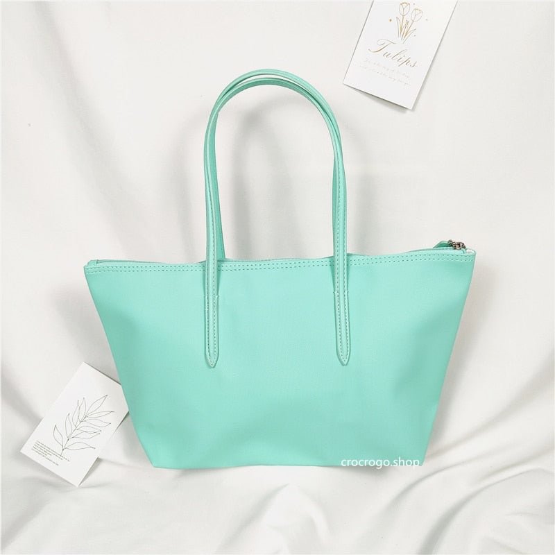 Fashion Luxury Brand Designer Ladies Casual Shopping Travel Tote Bag Large Capacity Solid Color Waterproof Shoulders Handbag