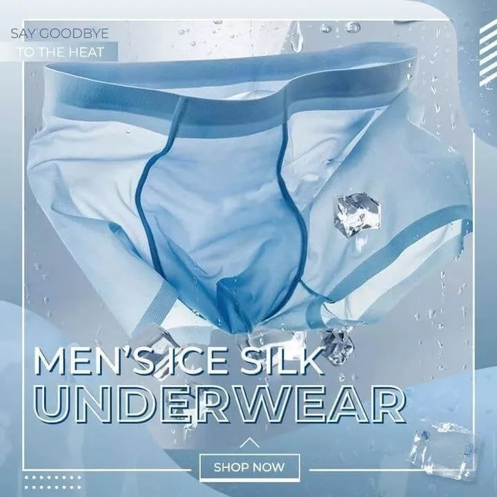 Men's Ice Silk Panties